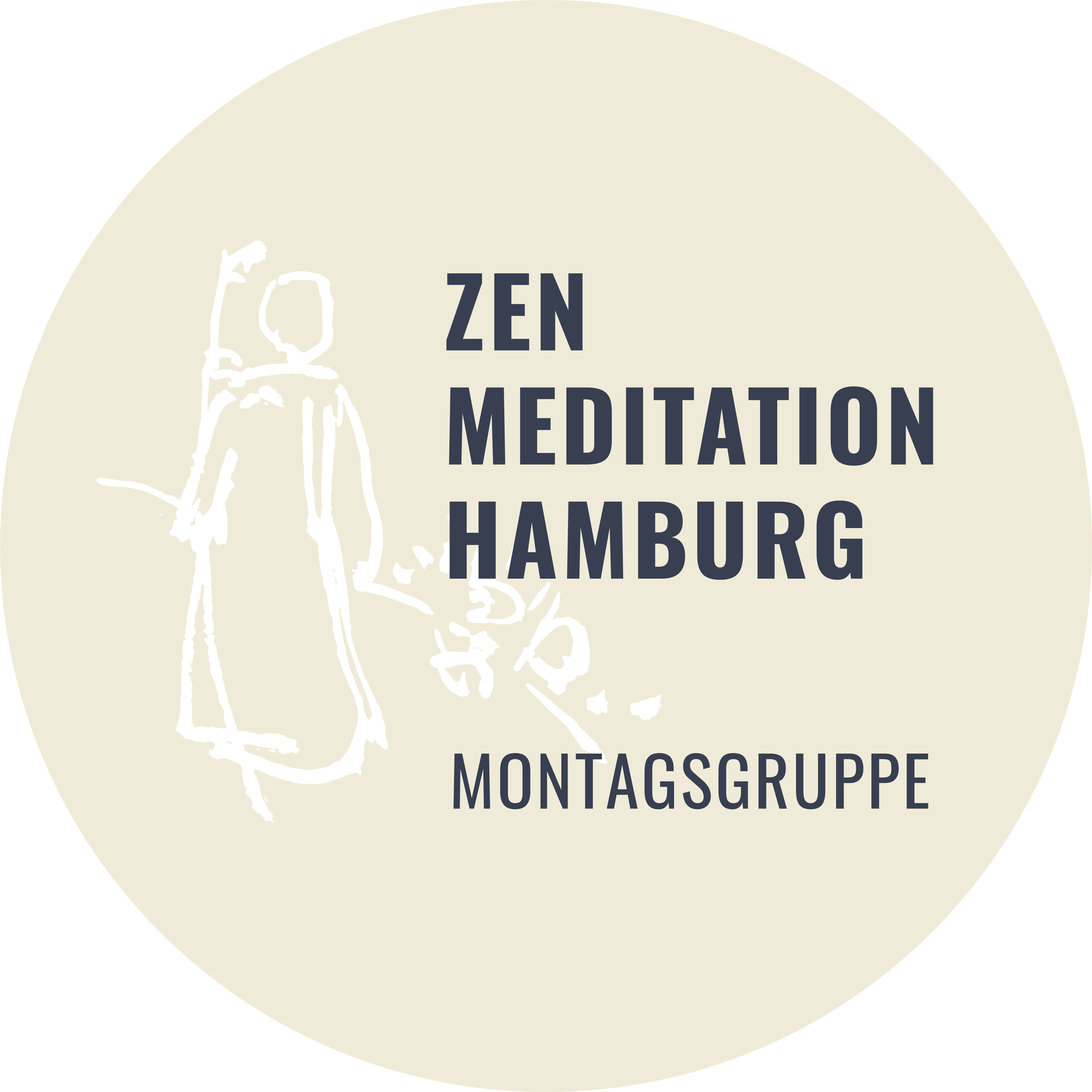 Logo Zen Meditation Hamburg "Montagsgruppe"